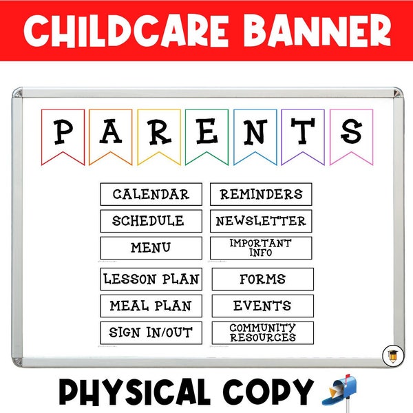 Parent Board Banner Etsy