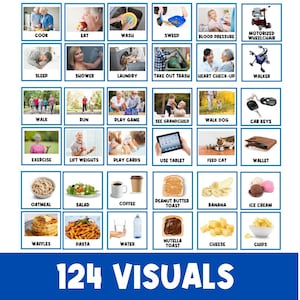 SENIOREN: ECHTE FOTO'S | Eerst boarden dan | Visueel hulpmiddel | Visueel schema | Taakkaart | Dementie | Alzheimer | Speciale behoeften | Hulpmiddelen
