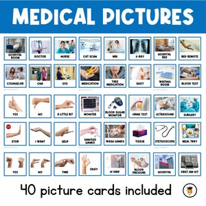 40 MEDISCHE FOTOKAARTEN | Echte afbeeldingen | Eerst Dan Bestuur | Visueel hulpmiddel | Schema | Senioren | Uitrusting | Taakkaart | Autisme | Wat doet zeer