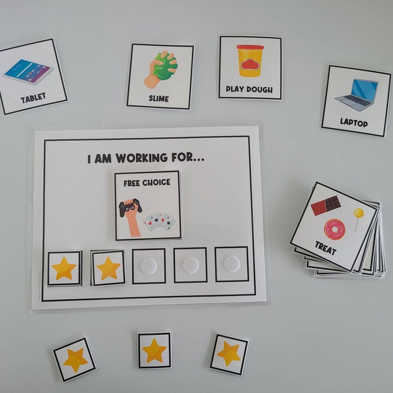Reward Chart Game Board - Etsy