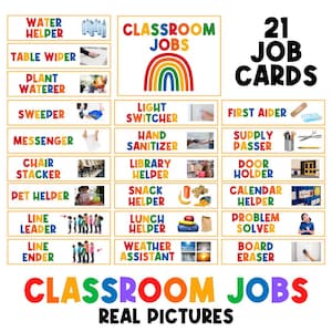 Echte Bilder: Klassenzimmer Arbeitsplätze | Klassenzimmer Visuelle Aufgabenkarte | Klassenzimmer Dekor | Diagramm der täglichen Routine | Kindertagesstätte | Klassenzimmer Printable | Lehrer