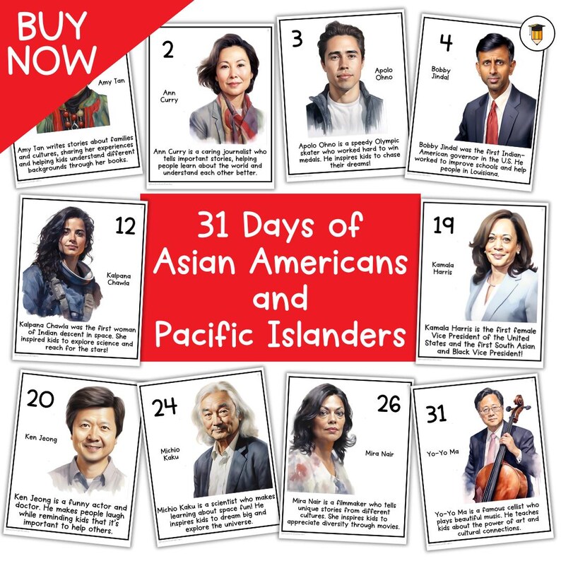 Different Islanders Asian Americans and Pacific Islander Posters | Calendar | Bulletin ...