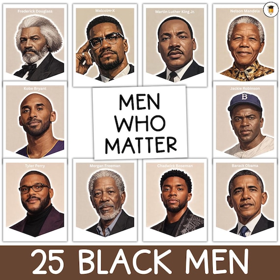 Black History Posters | Bulletin Board Display | Black History Decor | African American History | Printable Banner | Black Lives Matter |