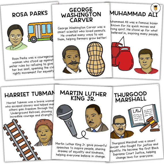 15 Black History Posters | Famous People | Bulletin Board Display | Black History Decor | African American History | Bulletin Board Posters