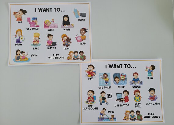 PHYSICAL COPY: Choice Board | Daily Routines | First Then Visual Aid | Visual Schedule | Toddler | Task Card | Autism | Preschool