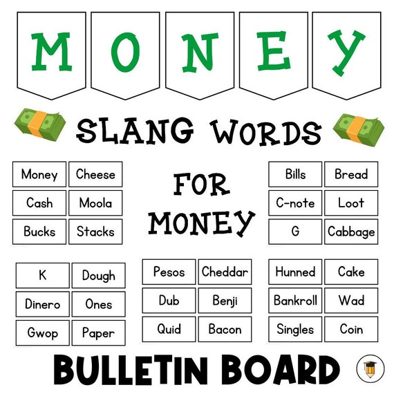 MONEY BULLETIN: Financial Literacy for Kids | Money | Infographic | Learn about money | Money Curriculum | Teenager | Special Needs | Money