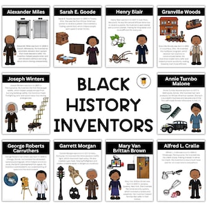 10 Black Inventions Posters | Bulletin Board Display | Black History ...