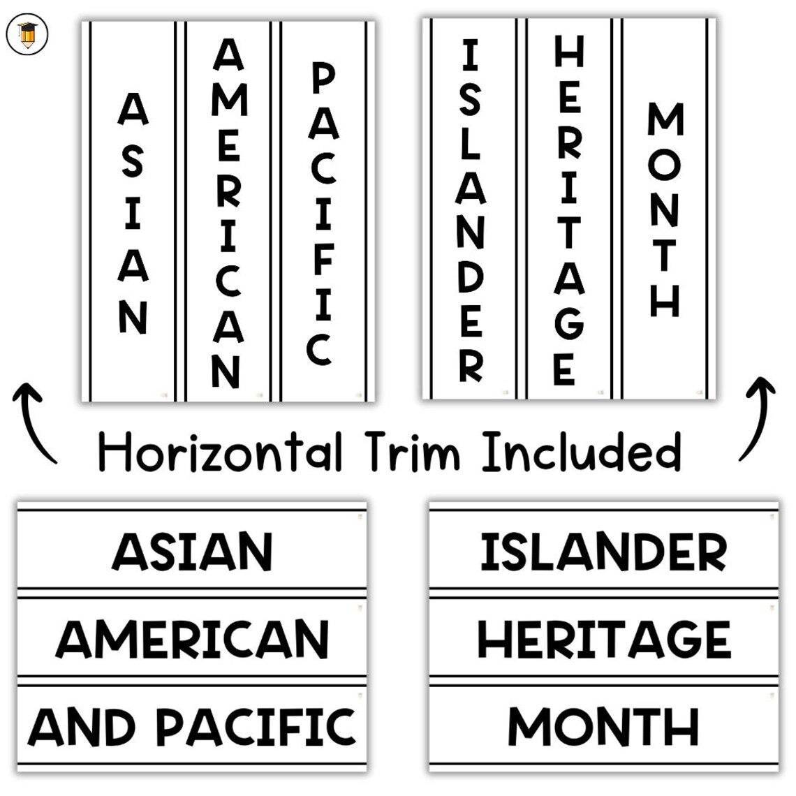 AAPI Bulletin Border Trim | Asian American and Pacific Islanders ...