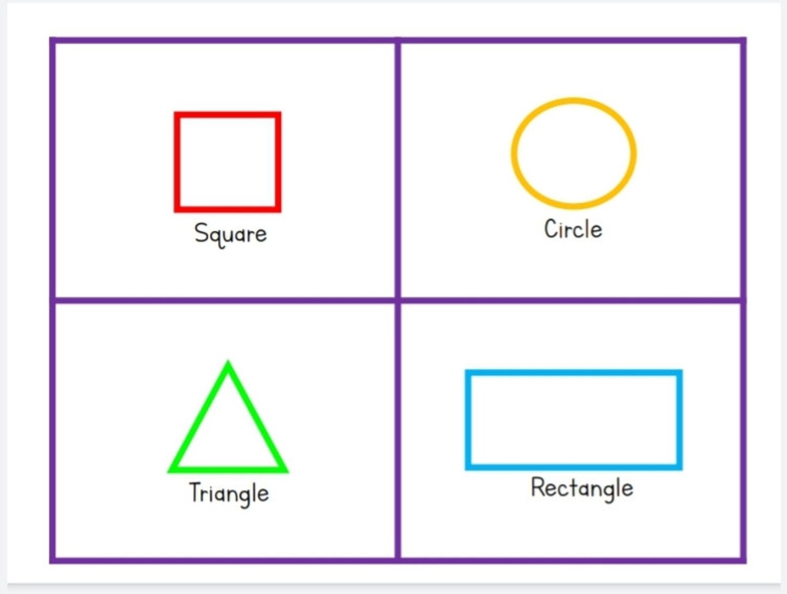 Shape Sorting Activity for Preschool and Toddlers Busy Book Etsy