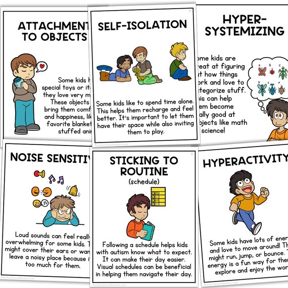 Autism Awareness Month Posters | About Autism | Neurodivergent | Inclusion | Educational Printables | April |