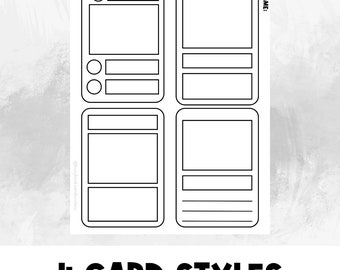 TRADING CARDS Drawing Activity Creative Writing Trading - Etsy