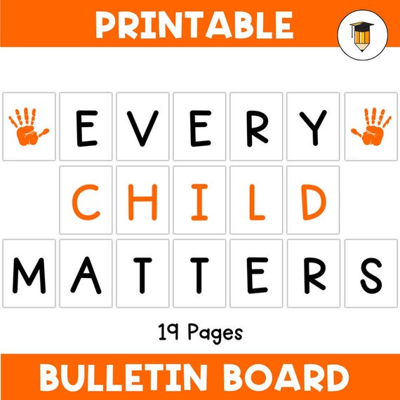 Indigenous Bulletin Board | Door Decoration | Classroom Poster | Printable Banner | Orange Shirt Day | Indigenous Education