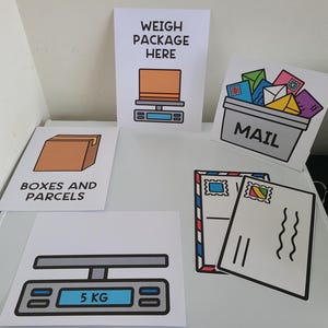 Postal Office Dramatic Play | Play | Learning | Pretend Play ...