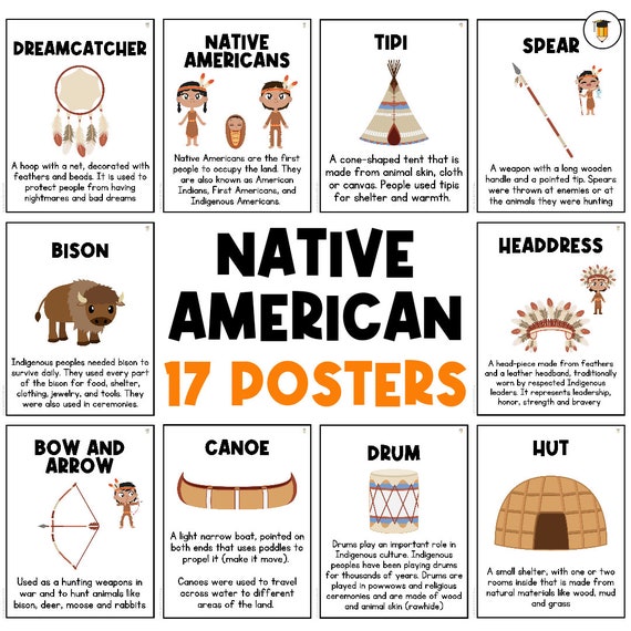 Native American Posters | Indigenous Education | Classroom Posters | Printables | Native Indians | Truth and Reconciliation | First Nations