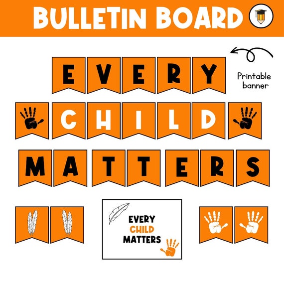 Indigenous Bulletin Board | Door Decoration | Classroom Poster | Printable Banner | Orange Shirt Day | Indigenous Education