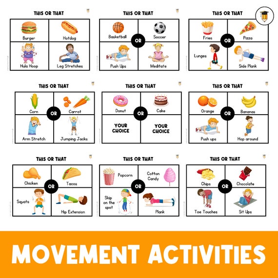 Active Health and Fitness Board Games for Kids