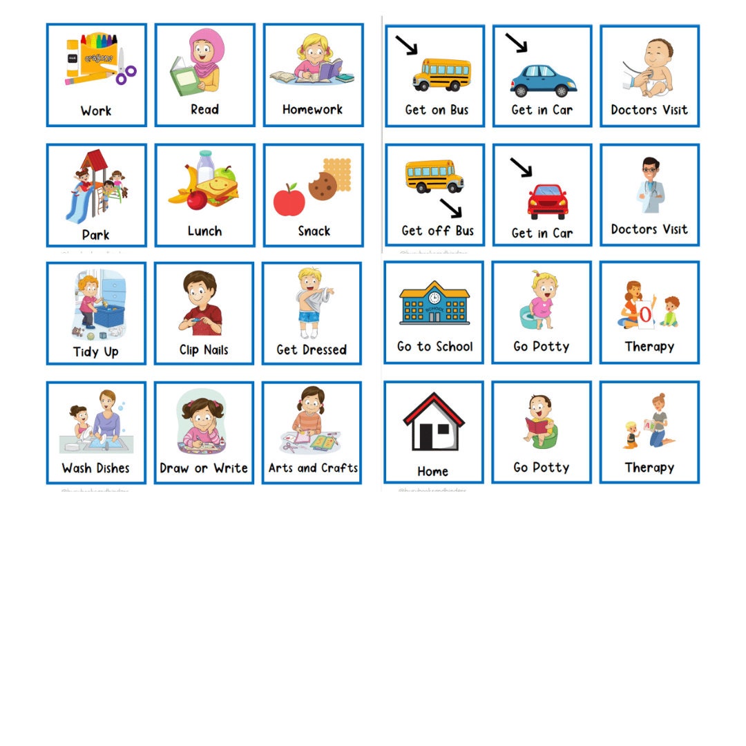 1 BOARD 84 PECS First Then Board Visual Aid Schedule Etsy Australia 1-board-84-pecs-first-then-board-visual-aid-schedule-etsy-australia