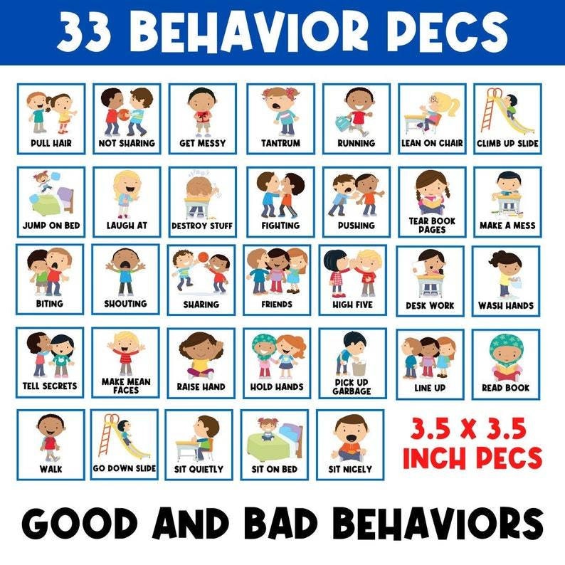 2000+ CARTOON CARDS | First Then Board | Visual Aid | Schedule ...