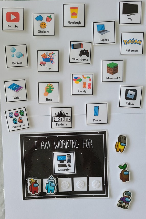 PHYSICAL COPY: Token Board | Behavior Chart | Visual Aid | Incentive Chart | Toddler | Task | Homeschool | Reward Chart | Class Management