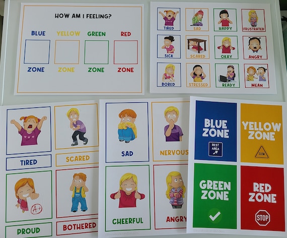 PHYSICAL COPY: Self Regulation | Emotions | Calm Down Strategies | Coping Skills | Flashcards | Communication | Behavior | Autism | Pictures