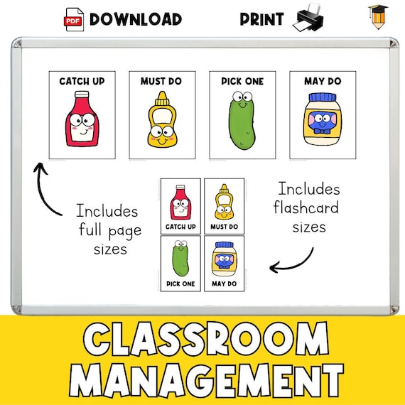PHYSICAL COPY: Classroom Management | Classroom Printables | Printables for Teachers | Back to School | Organization | Folder Labels