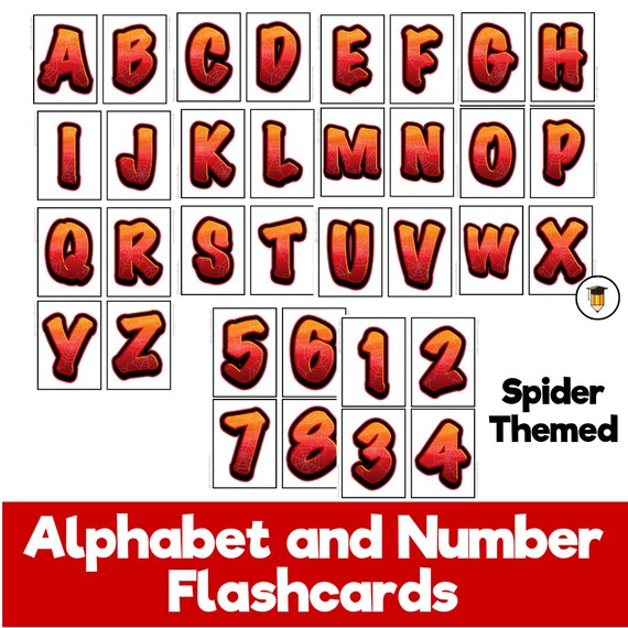 Spider Alphabet and