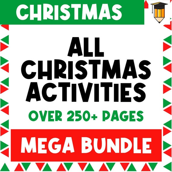 ALL CHRISTMAS ACTIVITIES | Worksheets for kids | Christmas Puzzles | Visual Aid | Toddler Behavior | Task Card | Autism | Holidays