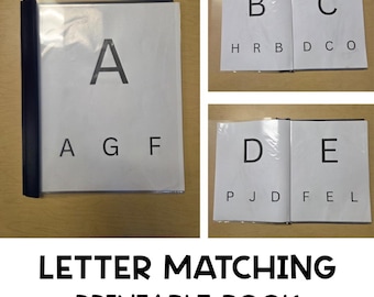 Livre imprimable : Besoins | Tri | Jeux de dossiers de fichiers | Travail du matin | Livre préscolaire occupé | Tout-petit | Travail du matin | Autisme | Indépendance