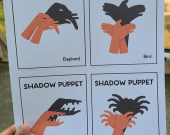 10 Shadow Hand Puppet Posters | Dramatic Arts | Drama | Games for