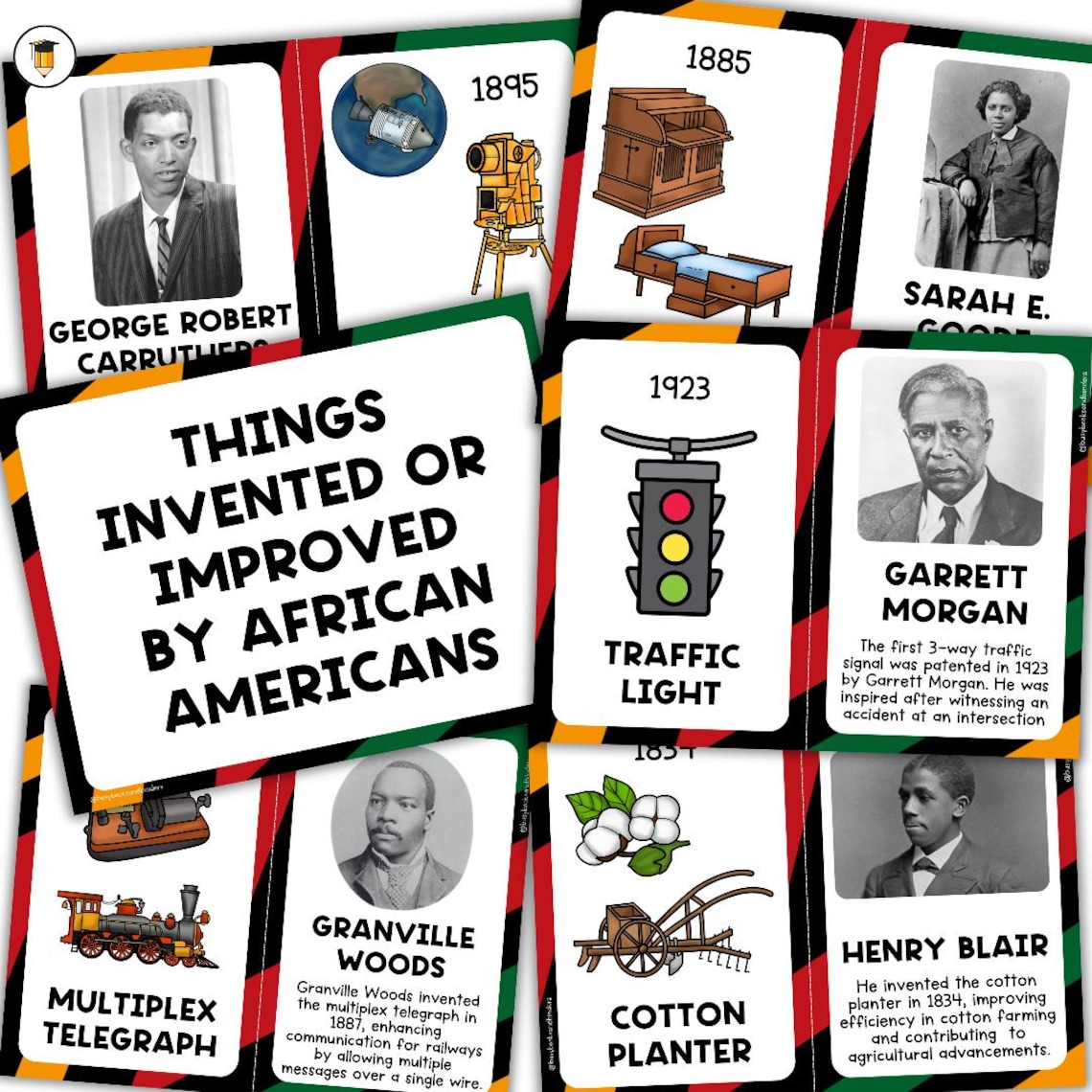 16 Black Inventions Posters | Bulletin Board Display | Black History ...