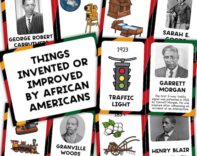 16 Black Inventions Posters | Bulletin Board Display | Black History ...