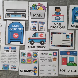 Postal Office Dramatic Play | Play | Learning | Pretend Play ...