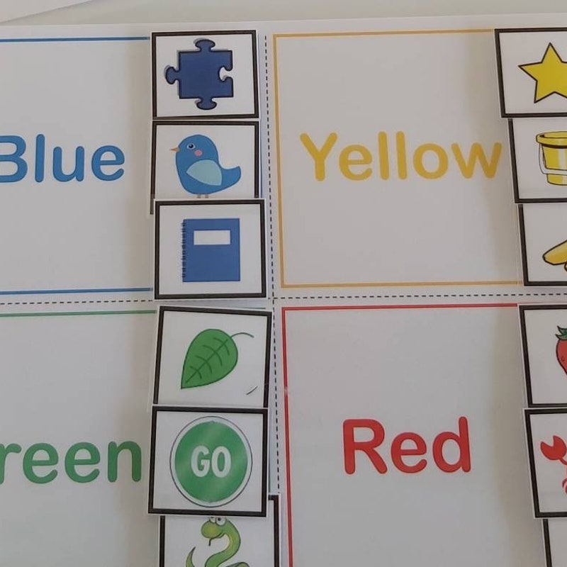 File Folder Games - Etsy