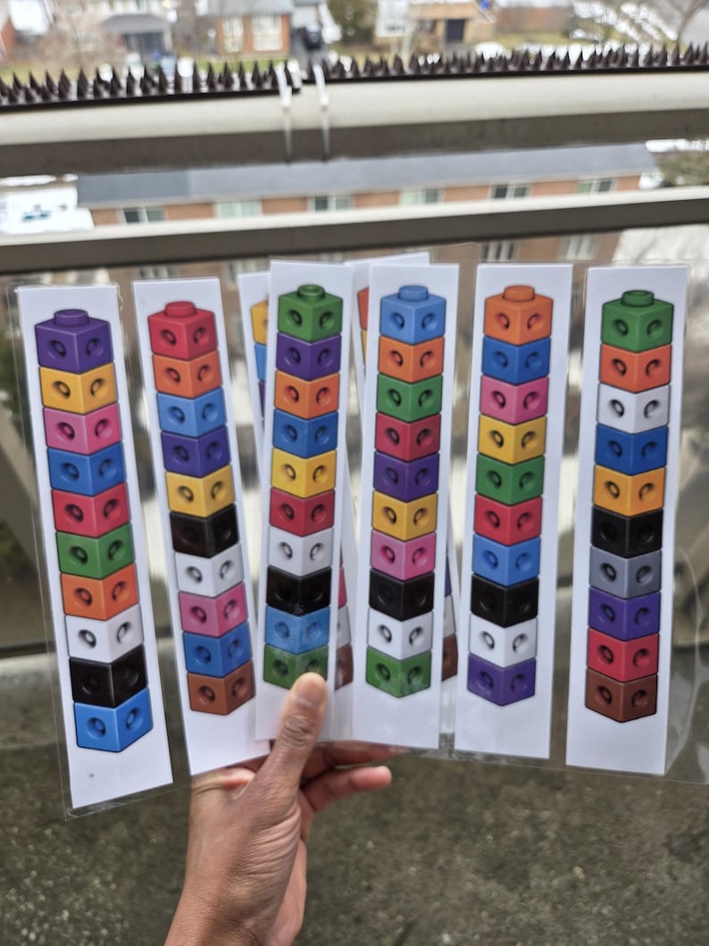 Math Cubes Flashcards | Counting | Building Blocks | Flashcards | STEM ...