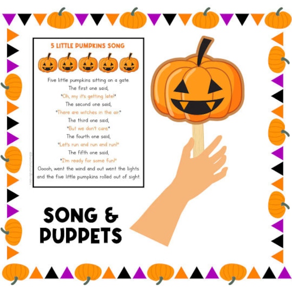 5 Little Pumpkins Song | Halloween Songs | Toddler Preschool Nursery Rhymes | Busy Book | Halloween Activities | Circle Time |  Download