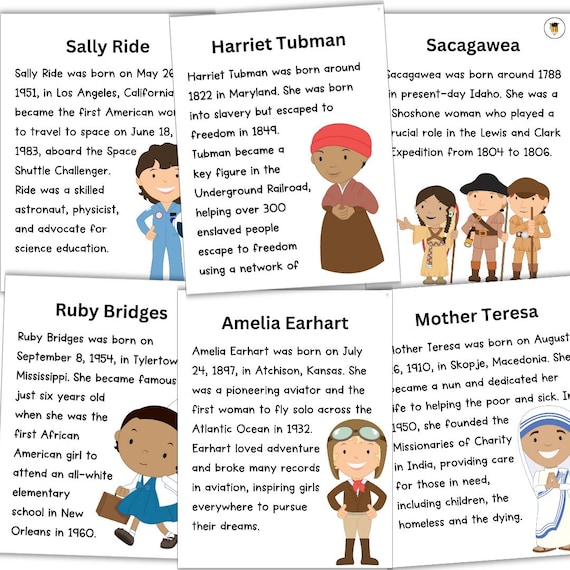 Women's History Posters | Bulletin Board Display | Women's History Decor | Women's History Month | Printable Poster | Reading Passage | Bio