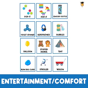 1 BOARD + 225 CARDS | First Then Board | Visual Aid | Schedule ...