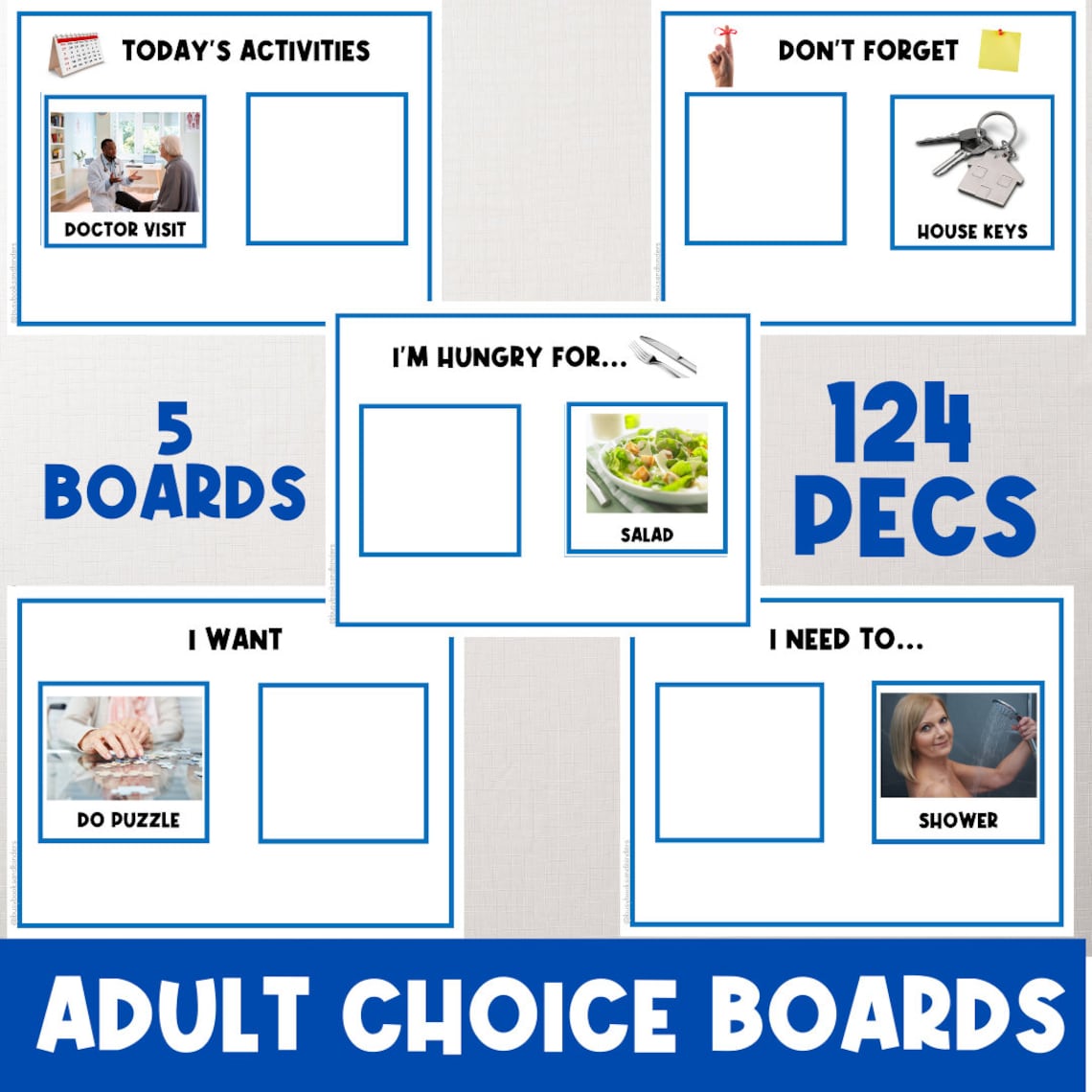 SENIORS: REAL PICTURES | First Then Board | Visual Aid | Visual ...