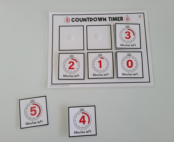 Timer Visivo Per Bambini Con Doppio Schermo – Gestisce Routine, Studio E Attività Senza Rumore (batterie Incluse)