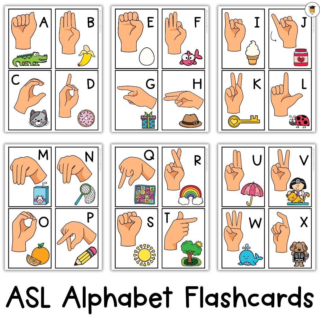 Alphabet In Makaton