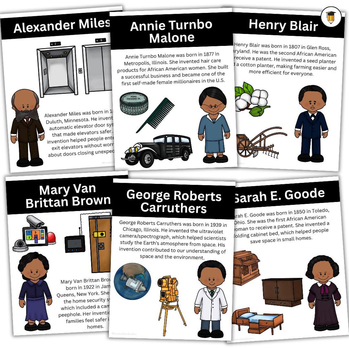 10 Black Inventions Posters | Bulletin Board Display | Black History ...