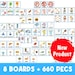 7 BOARDS + 336 CARDS | First Then Board | Visual Aid | Visual Schedule ...