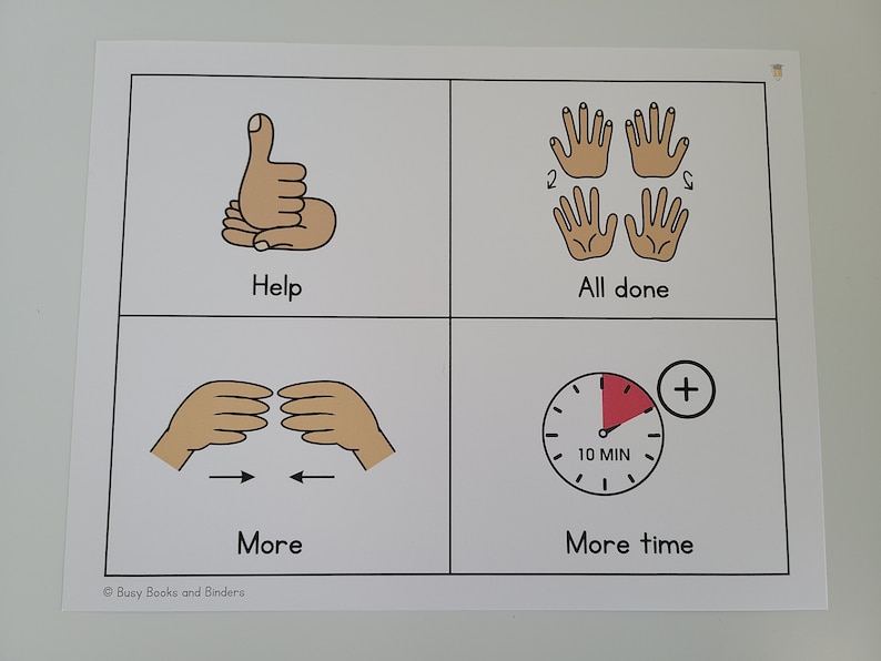 Communication Visual Boards | Daily Routines | First Then Visual Aid ...