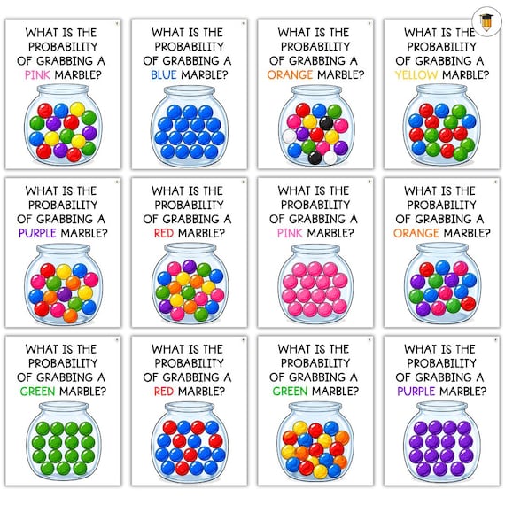 Probability Task Cards | Certain Possible Impossible Activity | Probability and Likelihood Math Center | Grade 1 Grade 2 Math | 20 Task Card