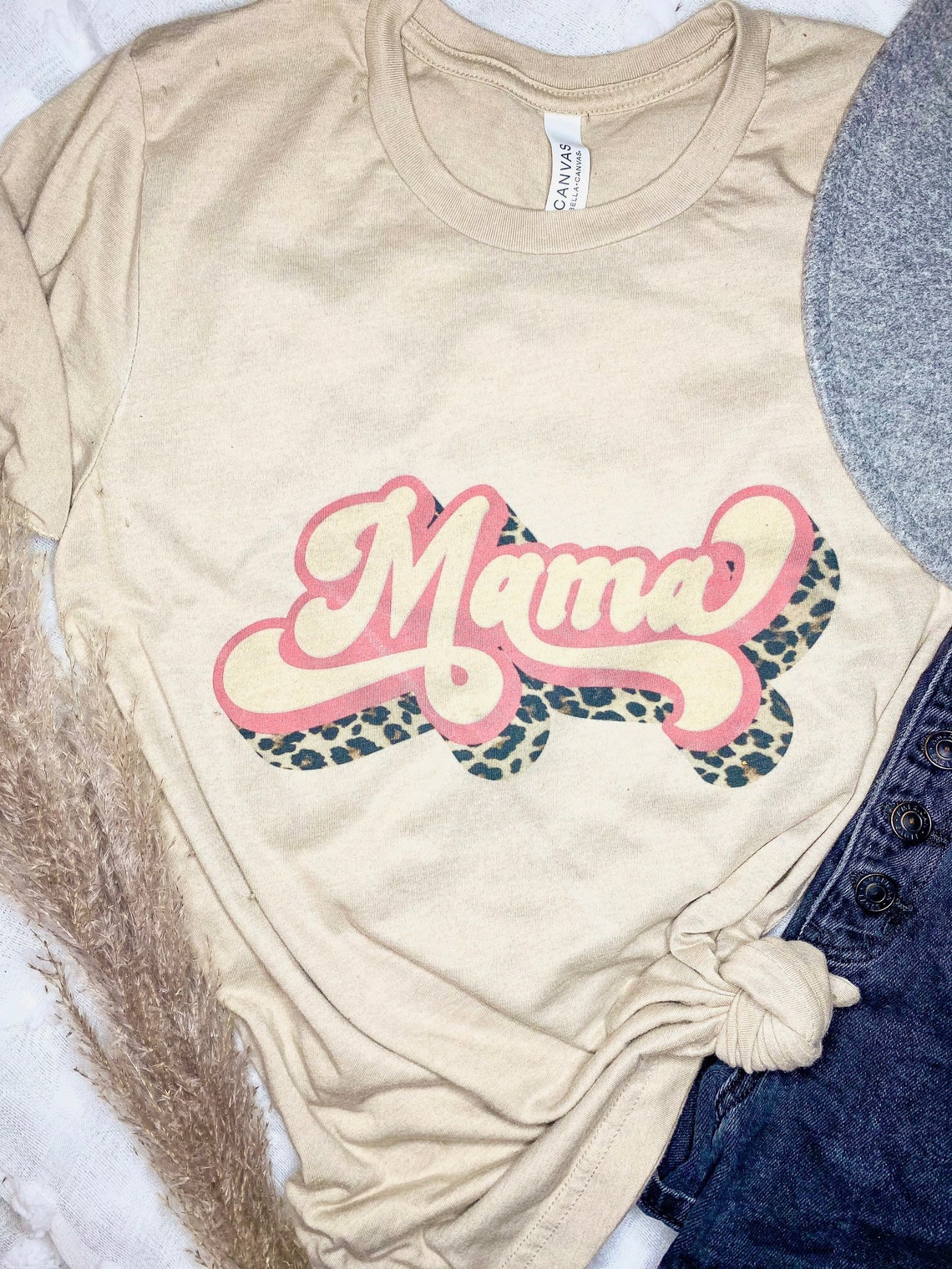 Retro Mama Tee Mothers Day Tees Shirt Momma Tees Mom Mother Etsy