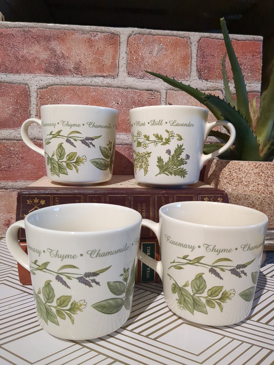 Corelle Coordinates Stoneware Mug Set of 4 Etsy