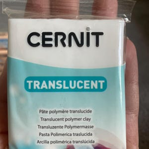 Cernit Translucent Polymer Clay