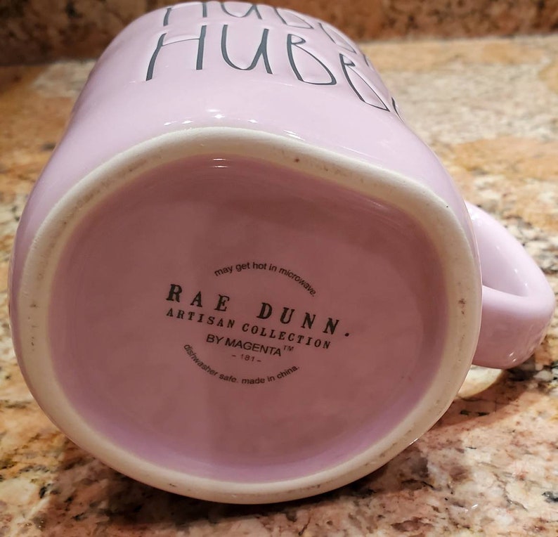 Rae Dunn by Magenta HUBBA HUBBA Purple LL Coffee Mug