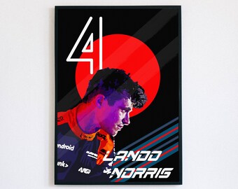 Neon Lando Norris McLaren