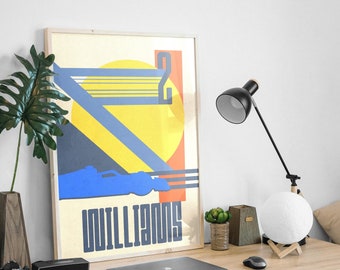 Minimalist F1 poster Williams 2